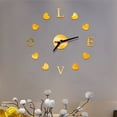 thumbnail image 1 of OAVQHLG3B DIY Wall Clock 3D Mirror Surface Sticker Home Office Decor Clock, 1 of 6