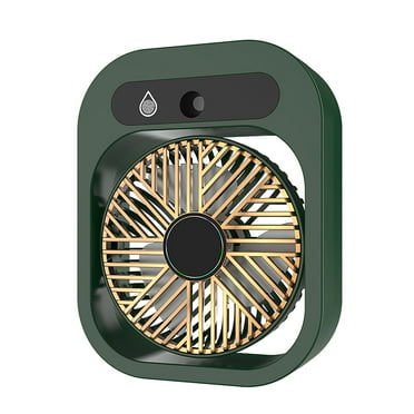 OAVQHLG3B Desktop Fan With Cool Air Misting Humidifiers USB Charge Foldable For Home Offic