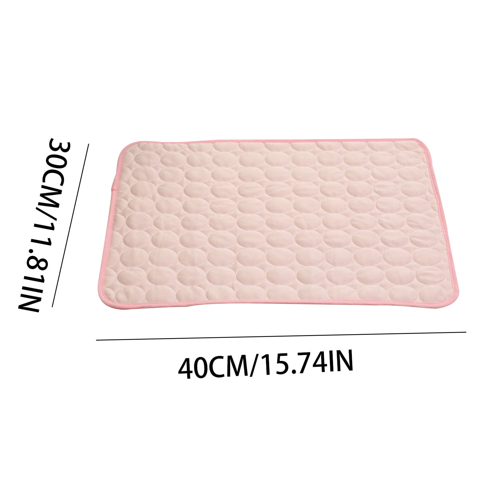 OAVQHLG3B Dog Cooling Mat, Pet Dog Self Cooling Pad, Ice Silk Washable