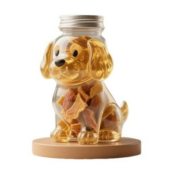 OAVQHLG3B Dog Food Storage Container, Cat Food Storage Container, Pet Storage Snack Cans