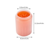OAVQHLG3B Dog Paw Cleaner for Medium and Large Breeds Foot Washer Cup Fast Clean Pet Essentials Pet Foot Cleaner Gift for Dog Owners