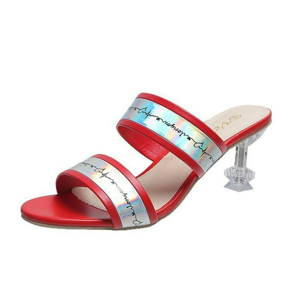 OAVQHLG3B Dress Sandals for Women Summer Ladies Breathable Cloth Slippers Sandals Casual Flat Women's Shoes