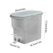 OAVQHLG3B Drink Dispenser with Spigot, Drink Dispensers for Parties, Juice or Beverage Dispenser for BBQ Picnic Party, Cold Filter Drink Container for Iced Tea Summer Beach Vacation Essentials