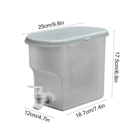 OAVQHLG3B Drink Dispenser with Spigot, Drink Dispensers for Parties, Juice or Beverage Dispenser for BBQ Picnic Party, Cold Filter Drink Container for Iced Tea Summer Beach Vacation Essentials