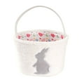 thumbnail image 1 of OAVQHLG3B Easter Bunny Basket Bags, Rabbit Bucket Tote for Easter Egg Hunts Decorations Candy Gifts Storage, 1 of 4