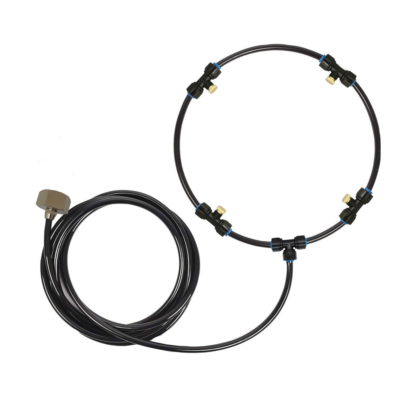 OAVQHLG3B Fan Misting Kit,Outdoor Misting Fan Cooler Water Cooling