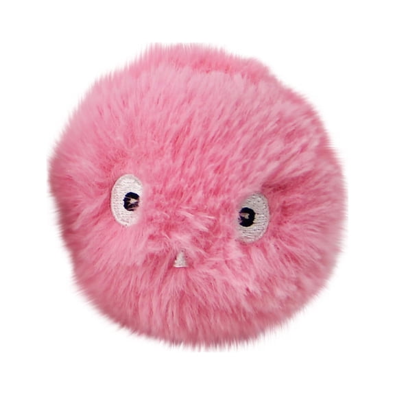 OAVQHLG3B Fluffy Plush Cat Ball Toys, Interactive Cat Toys, Lifelike Chirping Balls Animal Sounds, Fun Kitty Cat Catnip Toys for Indoor Cats Exercise