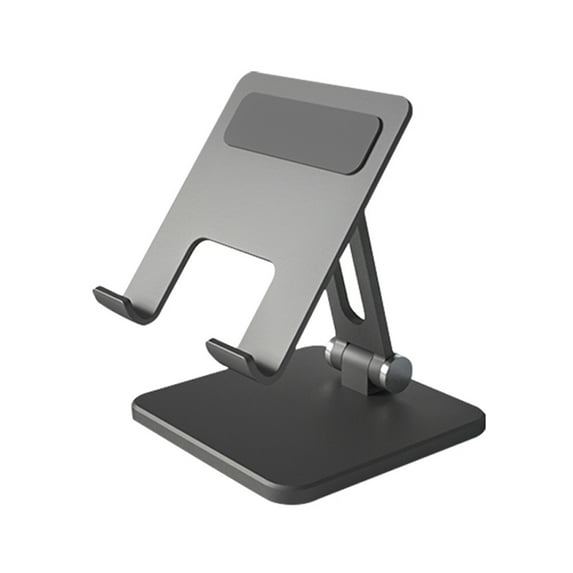 OAVQHLG3B Foldable Phone & Tablet Stand Adjust-able Aluminum Portable Stand Holder For Desk Foldable Dock Heavy Duty Metal Base