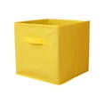 thumbnail image 1 of OAVQHLG3B Foldable Storage Bag Storage Boxes Linen Storage Box without Lids Closet Organizers and Storage Used to Store toys, Clothes, Paper and Books in The Closet and Bedroom 11x11x11 Inch, 1 of 4