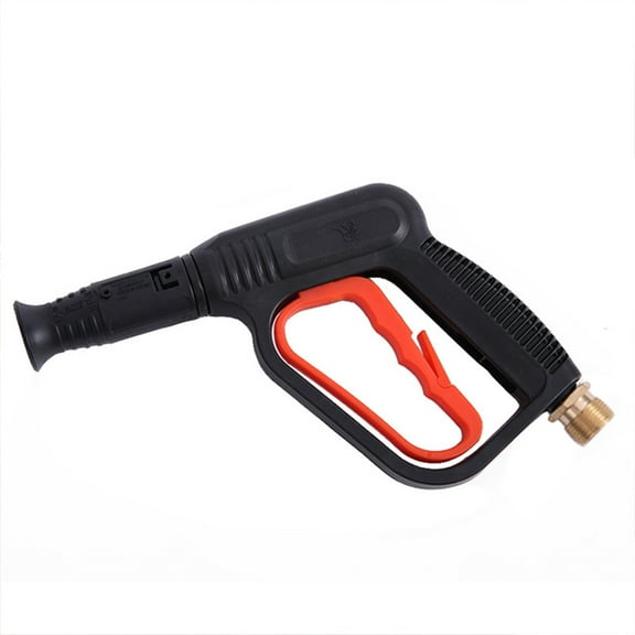 OAVQHLG3B Garden Hose Nozzle, TPR Grip Spray Nozzle High Pressure Water Nozzle With 4 Patterns For Watering Garden, Washing Cars