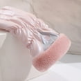 thumbnail image 1 of OAVQHLG3B Gloves Pearlescent Womens Windproof Wrist Warm Gloves Winter Mittens Ski Plus Velvet Thickening Touch-screen Glove, 1 of 4