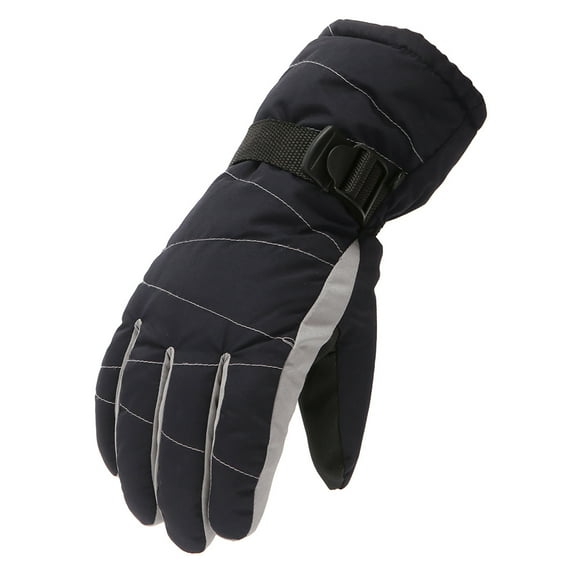 OAVQHLG3B Gloves Winter Skiing Men's Gloves Mountaineering Riding Warmth Waterproof And Velvet