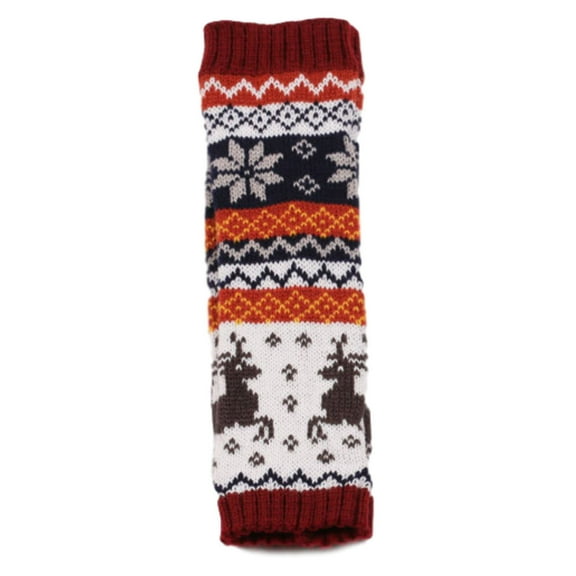 Clearance! Gloves Women Girl Knitted Arm Fingerless Keep Warm Winter Gloves Soft Warm Mitten