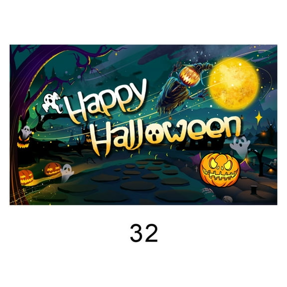 OAVQHLG3B Halloween Banner Halloween Backdrop Halloween Decoration Party Background Halloween Photo Booth Background