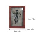 thumbnail image 1 of OAVQHLG3B Halloween Decorations 3D Changing Face Expression Moving Portrait Picture Frames for Horror Party Decors Castle House Home Decoration, 1 of 4