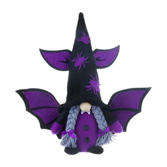 OAVQHLG3B Halloween Gnomes Plush Elf Decorations,Halloween Decorations Indoor Handmade Reaper Witch Pumpkin Ghost Dolls, Tiered Tray Decor, Halloween Supplies