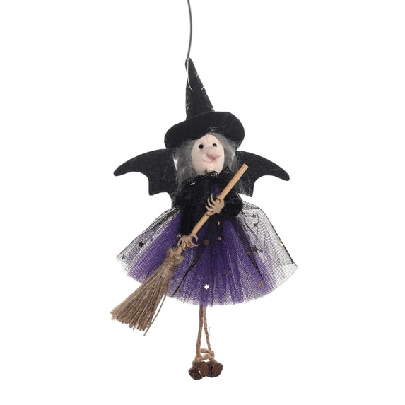 OAVQHLG3B Halloween Hanging Witch Ornaments,Halloween Hanging Witch Decorations Witch Figures Haunted House Hanging Props Halloween Party Decor