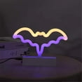 thumbnail image 1 of OAVQHLG3B Halloween Neon Sign,Halloween Decorations Spooky Light with Pattern, Indoor Table Lamp Decoration,USB or Battery Powered LED Neon Signs for Halloween Party,Bar,Room Decor, 1 of 6