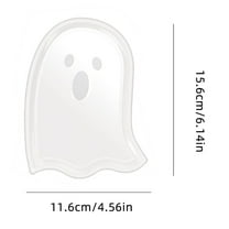 OAVQHLG3B Halloween Party Serving Plate, Cute Pumpkin Bat Ghost Shaped Food Trays, Plastic Reusable Dessert Snack Candy Fruit Serving Platters for Halloween Theme Household Party Decor