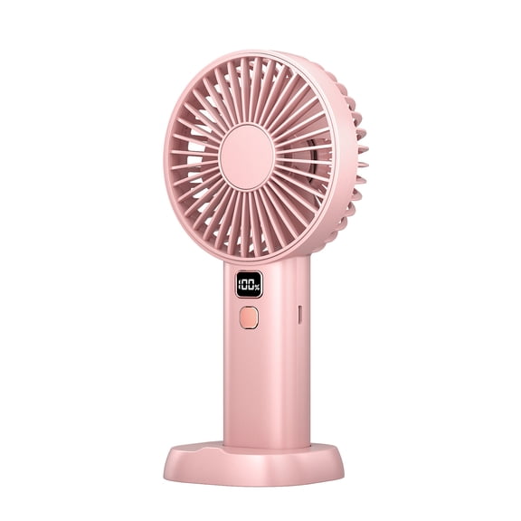 OAVQHLG3B Handheld Portable Fan [15H Max Coolin-g Time] Mini Hand Fan, 3600mAh USB Rechargeable Personal Fan, Battery Operated Small Fan With 4 Speeds