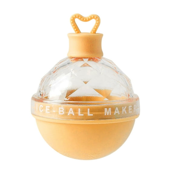 OAVQHLG3B Ice Ball Maker, Round Whiskey Ice Mold, Circle Silicone Ice Cube Tray, 2.5 Inches Sphere Ice Mold for , Scotch, Cocktails, Wine, and Coffee Beverages,Candy Color