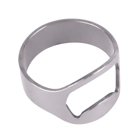 OAVQHLG3B Invisible Opener Ring Bottle Opener Fun Novelty Drinking Beer Finger Life Tool