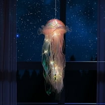 OAVQHLG3B Jellyfish Decor, 2 Pcs Jellyfish Lanterns, Hanging Jelly Fish Decoration for Mermaid Theme Party & Under The Sea Party Decorations, Birthday Gift Supplies for Women