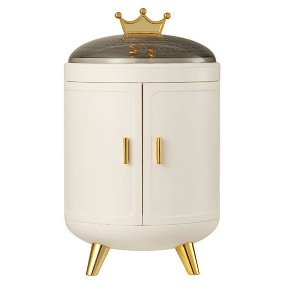 OAVQHLG3B Jewelry Box Rotating Home Jewelry Earring Display Stand Earring Necklace Large Capacity Jewelry Storage Box