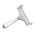 thumbnail image 1 of OAVQHLG3B Kitchen Stainless Steel Wire Cheese Slicer Adjustable Hand Held Cheese Cutter Cheese Shaver for Mozzarella, Cheddar, Gruyere Cheese Cutter with Wire, 1 of 7