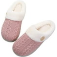 thumbnail image 1 of OAVQHLG3B Ladies Memory Foam Slippers Non-slip Rubber Bottom Ladies Home Slippers Warm Plush Lining Bedroom Comfortable Home Shoes, 1 of 5