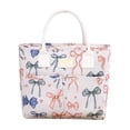 thumbnail image 1 of OAVQHLG3B Lunch Bag for Women with Large Capacity, Bows Insulated Cooler Bag Cute Lunch Box for Work Picnic Travel, 1 of 6