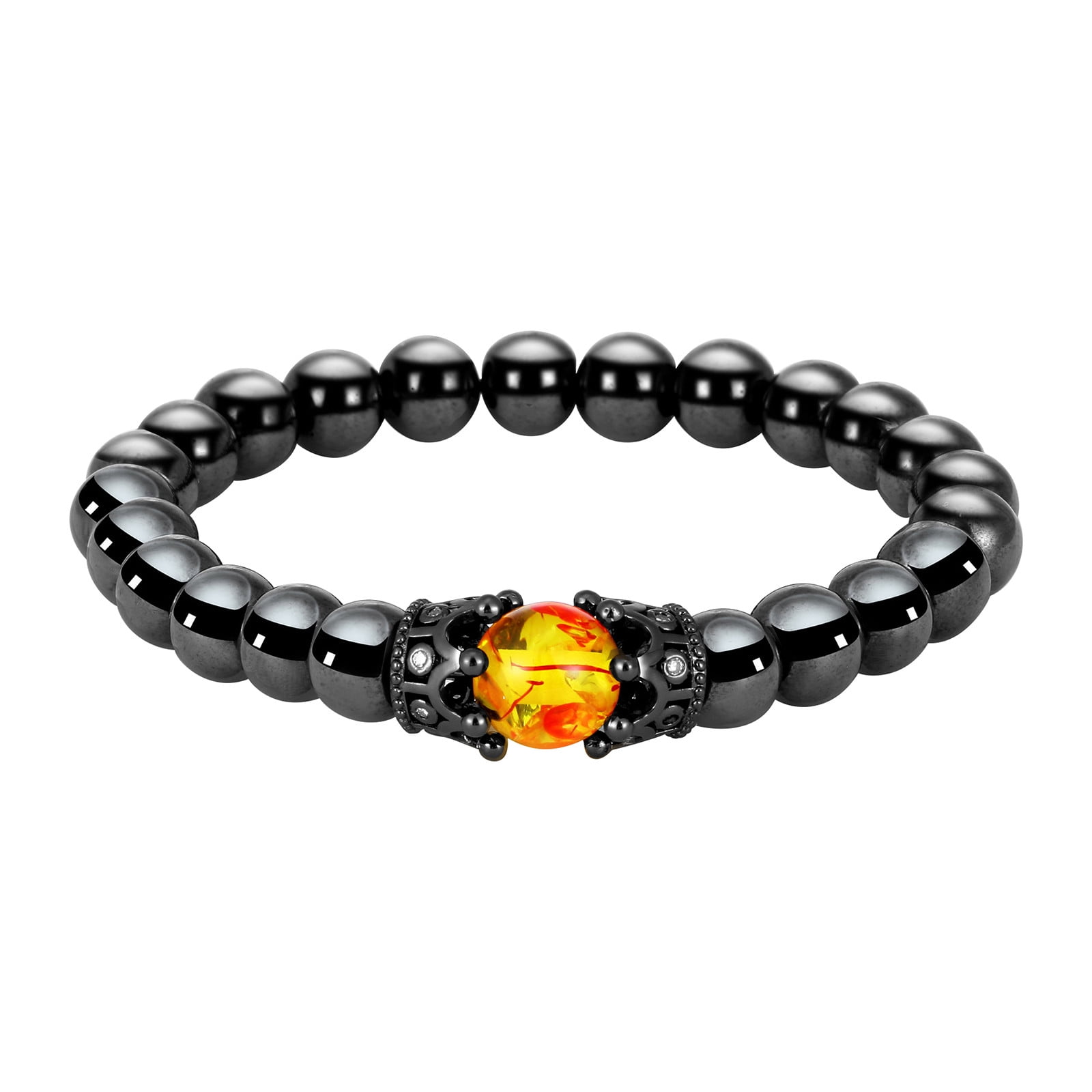 OAVQHLG3B Therapy Anklet Obsidian Anklet ,Adjustable Lymphatic