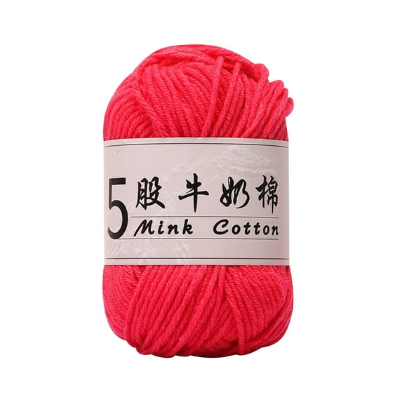 OAVQHLG3B Milk Cotton Crochet Thread, DIY Knitting Yarn, Soft Wool Ball, Handmade Sweater Craft
