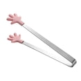 thumbnail image 1 of OAVQHLG3B Mini Food Tongs, 5.7" Hand Shape Stainless Steel with Silicon Tips Small Cooking Tongs Kitchen Food Tongs Serving Tongs for Cooking Grilling BBQ Barbecue Kitchen,Pink, 1 of 6