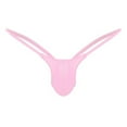 thumbnail image 1 of OAVQHLG3B Open Back Mens Underpants Low Rise Briefs G-string Thong Underwear, 1 of 4