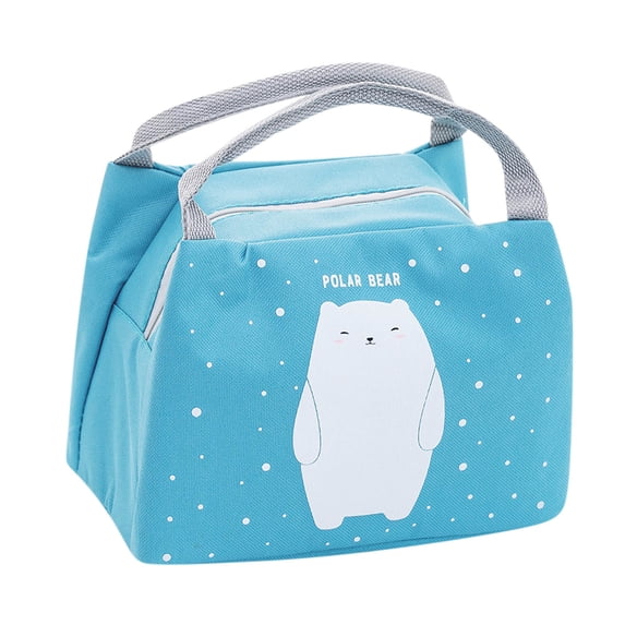OAVQHLG3B Oxford Cloth Lunch Bag Outdoor Picnic Bag Portable Lunch Bag Bento Bag Heat Preservation Bag Ice Bag