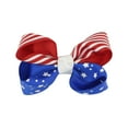 thumbnail image 1 of OAVQHLG3B Patriotic Hair Bow Clips Teen 4th of July, Independence Day, A, 1 of 1