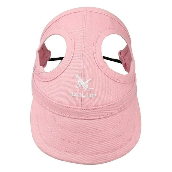 OAVQHLG3B Pet Baseball Hat Outdoor Dog Sports Cap with Ear Holes and Adjustable Neck Strap Dog Sunbonnet Dog Visor Cap for Dogs Pets