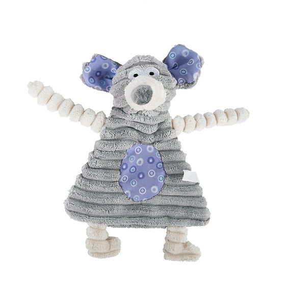 OAVQHLG3B Plush Dog Toys, Cute Plush Stuffed Squeaky Dog Toys, Chew Squeaky Toys for Puppy Dogs and Medium Dogs