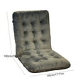 thumbnail image 1 of OAVQHLG3B Rocking Chair Cushions High Back Patio Cushion Non-Slip Bottom Tufted Seat Pads with Ties Office Chair Pads Seat Cushion, 1 of 6
