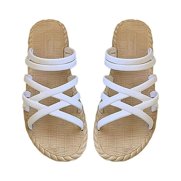 OAVQHLG3B Sandals for Women Under $10 Sandals Women With Comfortable Indoor And Outdoor Sandals Leisure Slippers