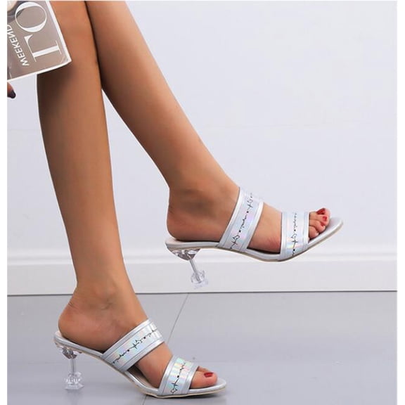 OAVQHLG3B Sandals for Women Under $10 Summer Ladies Breathable Cloth Slippers Sandals Casual Flat Women's Shoes