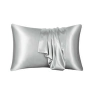 OAVQHLG3B Silk Pillowcase for Women, Mulberry Silk Pillowcase for Hair and Skin and Stay Comfortable and Breathable During Sleep Silk Pillow Cases 20x30 Inches