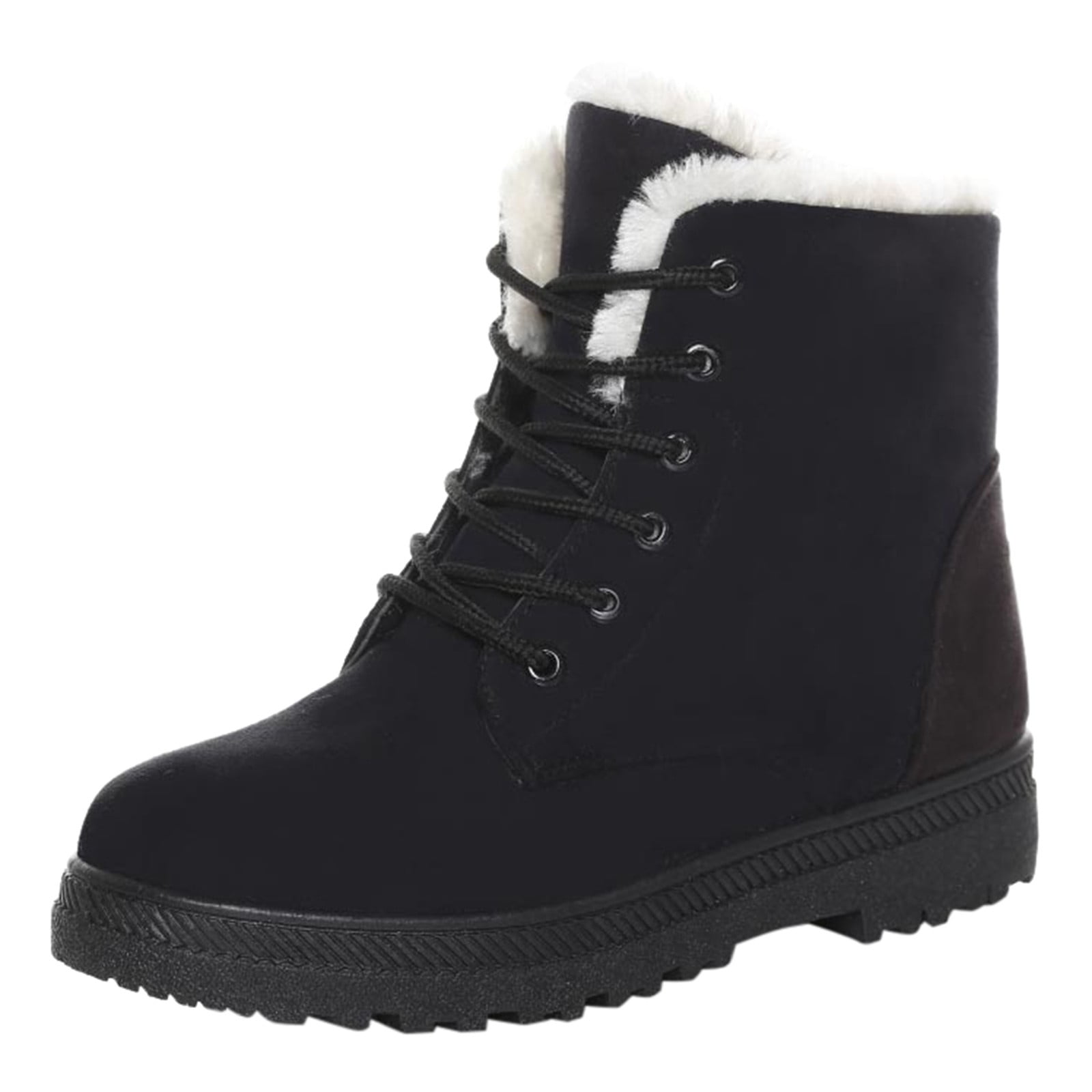 Women's Flat-Heel Snow Boots, Plus Size Cotton Short Bahrain Ubuy