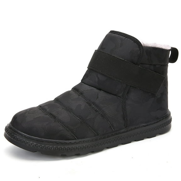 OAVQHLG3B Snow Boots for Women, Snow Boots Plus Velvet To Keep Warm Outdoor Cotton Shoes Skating Shoes High-top Thickening To Keep Warm