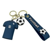 OAVQHLG3B Soccer Keychain World Cup Keychain Soccer Party Favors,Sports Ball Key Chain Football Keychain Football Uniform Ornaments Hanging Pendents Gift for Soccer Lovers