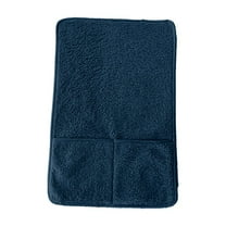 OAVQHLG3B Sofa Armrest Cover, Headrest Cover for Recliner Chair Arm Cover, Armchair Slipcover with Pockets, Nonslip Quilted Furniture Protector for Pets Leather Sofa Couch