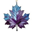 thumbnail image 1 of OAVQHLG3B Maple Leaf Suncatcher for Window,Acrylic Maple Leaves Hanging Ornament,3.9inch,Fall Leaf Decorations Window Wall Hanging Ornament for Thanksgiving Autumn Party Supplies, 1 of 6