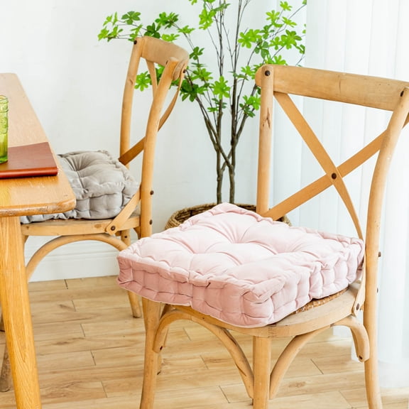 OAVQHLG3B Square Floor Cushion, 15" Soft Floor Seating Pillow Cushion with Handle Thicken Decorative Floor Pillow Cushion for Yoga Living Room Balcony Outdoor Bedroom Tatami