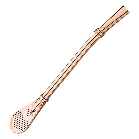 OAVQHLG3B Stainless Steel 304 Straw Colander Tea Leaking Juice Residue Spoon Milk Tea Coffee Stirring Spoon